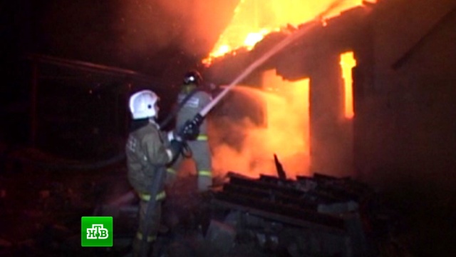 В Свердловской области в запертом доме сгорел пожилой мужчина с внуком