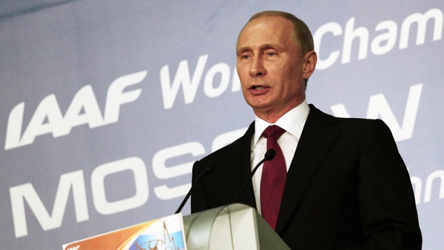 Путин ждет побед от российских спортсменов на ЧМ-2013 по легкой атлетике