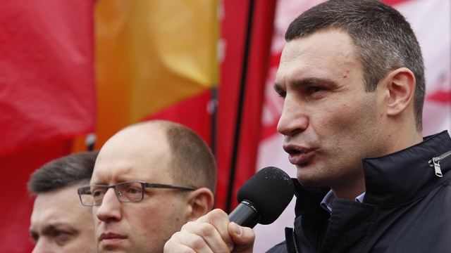Кличко пойдет на выборы президента Украины кандидатом от оппозиции