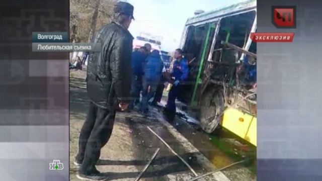 Очевидец снял спасение раненых после взрыва в Волгограде