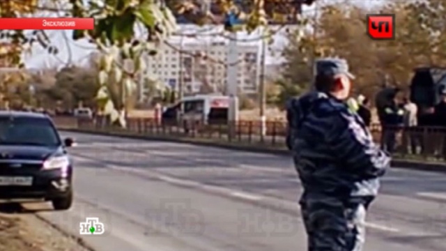Последствия взрыва автобуса в Волгораде сняли на видео