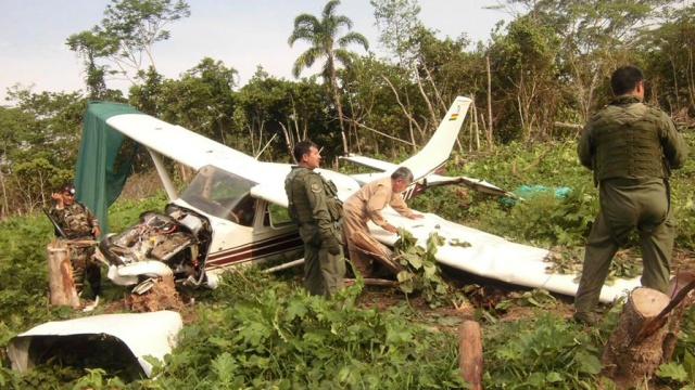 Над Венесуэлой военные сбили самолет из-за подозрения в перевозке кокаина 