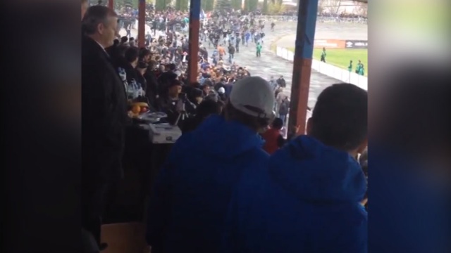 Во время футбольного матча передрались осетинские и ингушские фанаты 