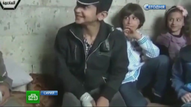 Сирийских детей взорвали прямо во время интервью