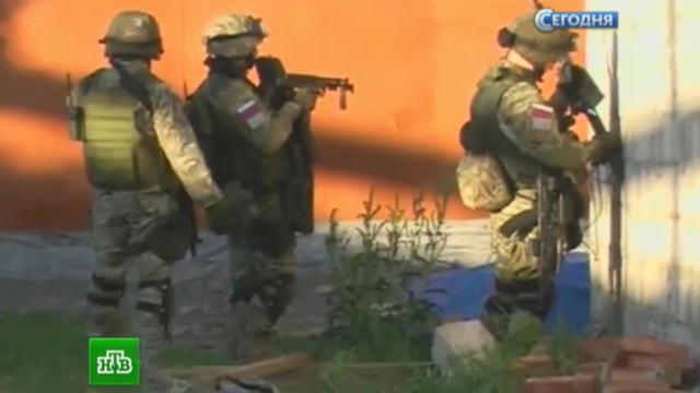Силовики в пригороде Махачкалы уничтожили несколько боевиков