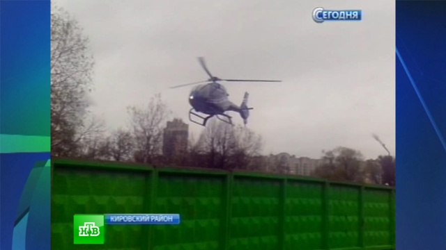 Петербуржцы просят защитить их от летающего над головами вертолета