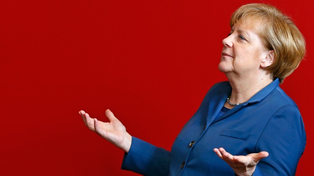 Ангела Меркель переломала кости, катаясь на лыжах