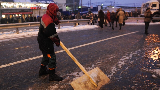 На дорогах Москвы станет опасно из-за резкого похолодания