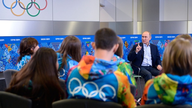 Путин не собирается заключать пари с США и Китаем насчет числа медалей на Олимпиаде