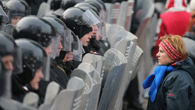В Киеве за участие в массовых беспорядках задержаны 50 человек