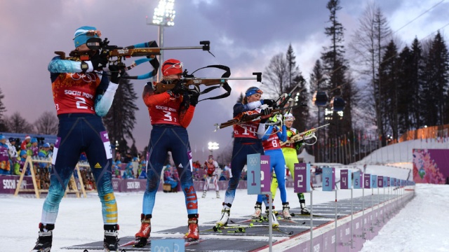 Российские биатлонистки взяли серебро в олимпийской эстафете