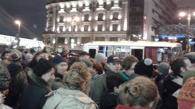 В центре Москвы задержали 420 участников 