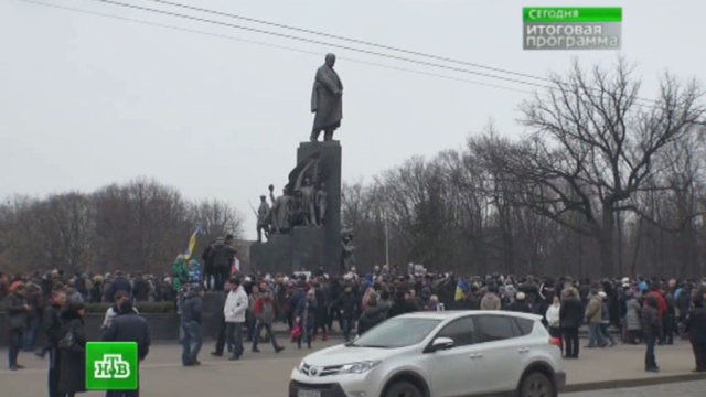 В Харькове после штурма облсовета начались массовые 