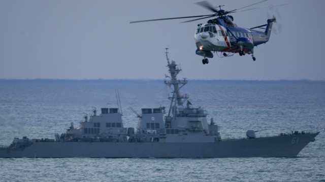 Корабль ВМС США направляется на учения в Черном море