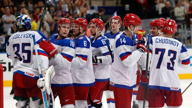 Букмекеры уверены в победе российских хоккеистов над хозяевами ЧМ
