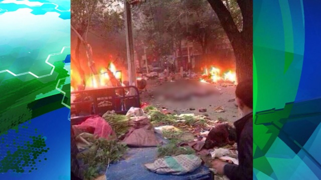 Более 30 человек погибли при взрывах на китайском рынке