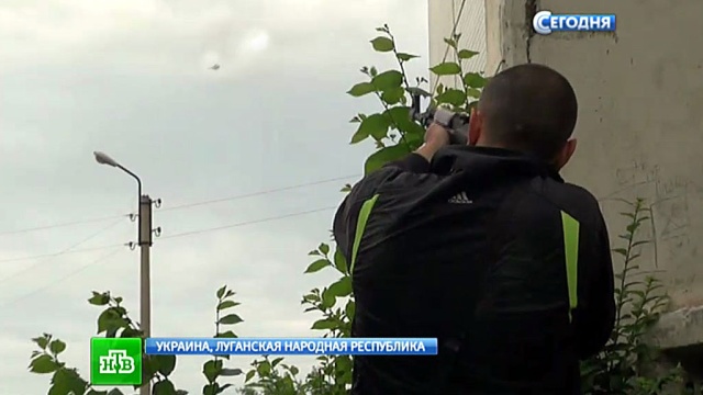 Украинские военные использовали против ополченцев военную авиацию под Луганском