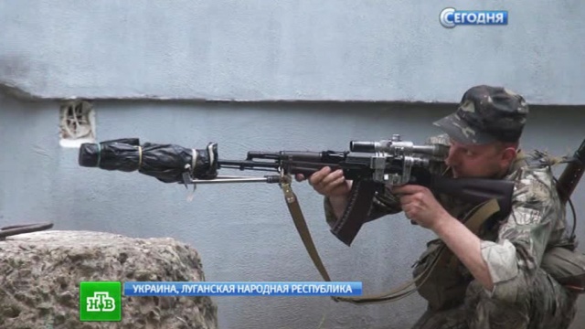 В бою под Луганском ранения получили семь пограничников 