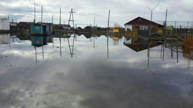 Разлившаяся Колыма затопила более 100 дворов в Якутии