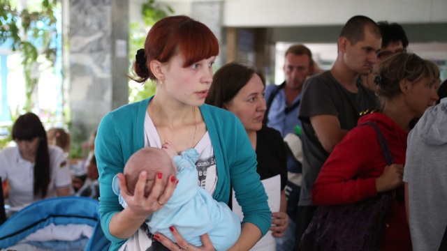 В Тульскую область прибывают сотни беженцев с востока Украины