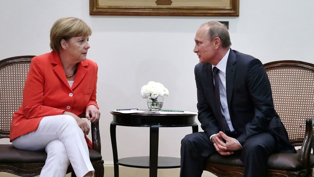 Путин и Меркель обсудили 