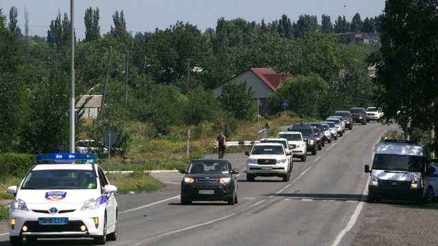 Наблюдатели ОБСЕ добрались до российско-украинской границы