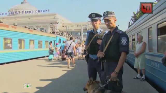 Жителям юго-востока Украины устроили недружелюбный прием на вокзале в Одессе 
