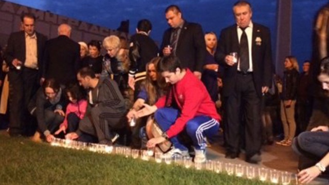 В Волгограде почтили память жертв массовых убийств под Донецком