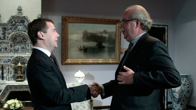 Погибший во Внуково президент Total прилетел в Москву на встречу с Медведевым