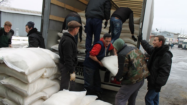 Туляки собрали более двух тонн гуманитарного груза для Донбасса