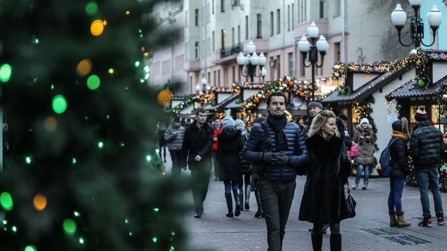 В Москве в первые дни 2015 года будет сыро и пасмурно