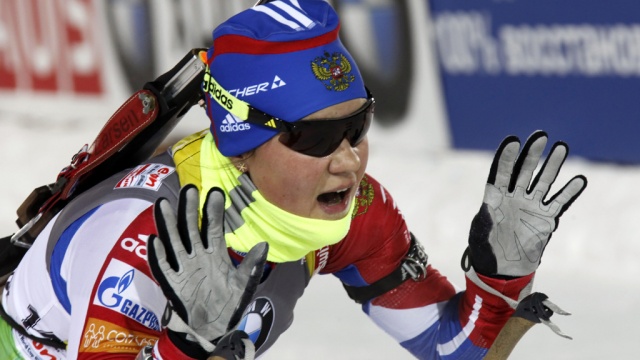 Биатлонистка Юрлова стала лучшей в спринте на ижевском этапе Кубка России