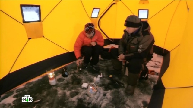 Новый уровень зимней рыбалки: хитрые палатки и устройства, собирающие рыб