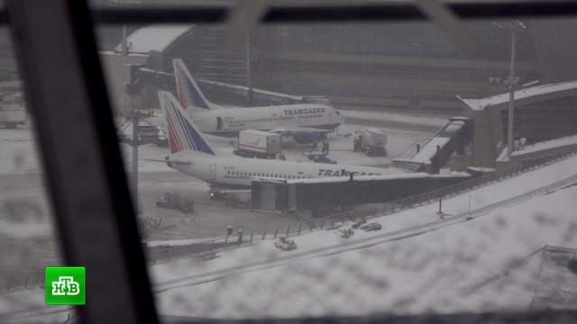 Снегопад не нарушил работу московских аэропортов
