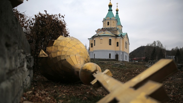 В РПЦ требуют защитить от нападений православные храмы на Украине