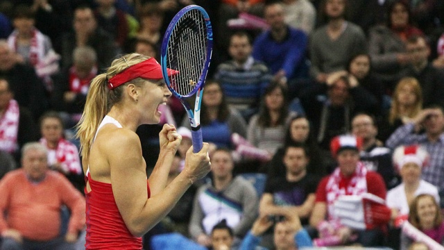 Мария Шарапова сохранила вторую позицию в чемпионской гонке WTA