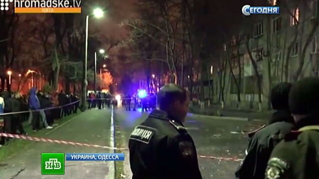 В МВД Украины ночной взрыв в Одессе назвали терактом 