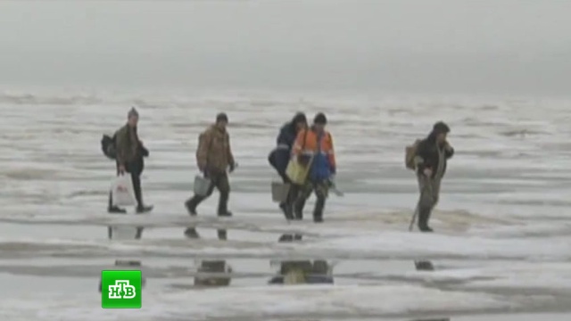 В Иркутской области спасли более 15 рыбаков с двух оторвавшихся льдин 