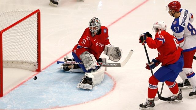 Российские хоккеисты разделались с норвежцами на чемпионате мира