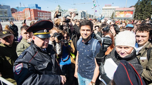 На организатора Монстрации в Новосибирске полиция составила три протокола