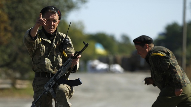 Грузовик ВСУ подорвался на фугасе в Луганской области