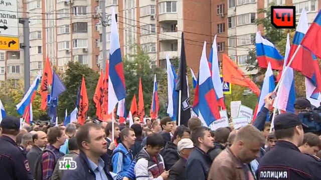 На митинг оппозиции в Марьине пришли в 10 раз меньше заявленного