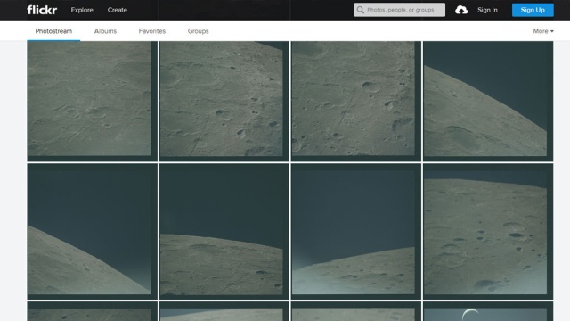 В Сети появились тысячи фото американских астронавтов на Луне