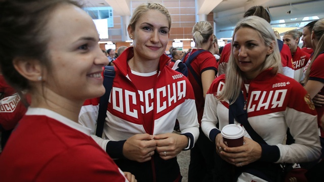 Российские гандболистки одержали третью победу на Играх-2016