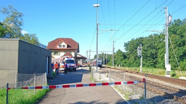 Нападение на поезд в Швейцарии: жертвы поджигателя в критическом состоянии