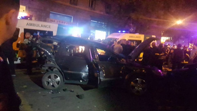 В Тбилиси взорвали автомобиль оппозиционера Гиви Таргамадзе