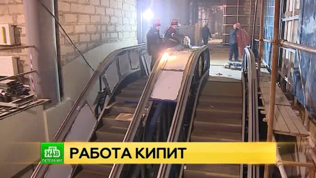 Новую станцию метро в Петербурге сделают антивандальной и в зенитовских цветах